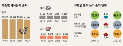 1년 새 한우농가 2000곳 사육 포기