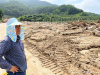 [현장르포] 형체도 없이 사라진 논·밭…어디서부터 손댈지 막막