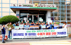 생산비도 안되는 수매가 납득 못해 마늘농가 부글부글