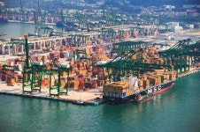 세계 10대 항만 순위 엎치락 뒤치락