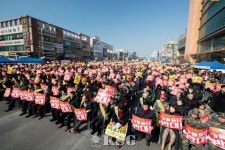 현대重, 군산조선소 존치 범도민 총 결의대회 성황