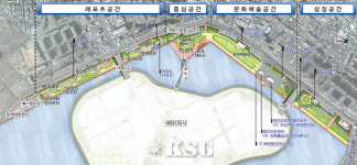 마산항 서항지구 친수공간 조성사업 착공