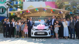 부산신항 BNCT, 소양무지개동산에 차량기부