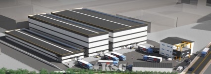 파운드리W, 부산신항 특수물류센터 착공