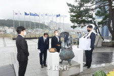 선원위령탑에 순직선원 31위 추가 봉안