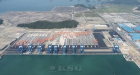 국내 첫 완전자동화 부두 부산 신항 서컨 2-5단계 준공…내년 상반기 개장