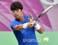 [포토Q] U대회 테니스 정현 집중