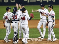 [포토Q] 두산 베어스, 4-3 짜릿한 승리