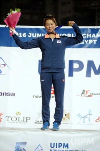 한국체대 김선우, 한국 여자 최초 근대5종 세계대회 금메달