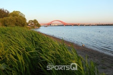SBS드라마 아임쏘리 강남구 촬영지 행주산성 밑 행주나루터, 서울 근처 6월 추천 여행지...신행주대교 방화대교 노을도 멋져