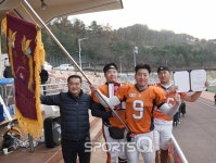 [포토Q] 서울 바이킹스, 4년만에 우승기 탈환 (미식축구 광개토볼 결승전)