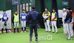 [포토Q] 투아이센터 실내연습장에서 진행된 성남 블루팬더스의 2차 트라이아웃