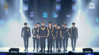 세븐틴, 멤버들 다양한 매력 어필… '13월의 춤'부터 '바람개비'·'트라우마'·'박수'까지 (2018 골든디스크)