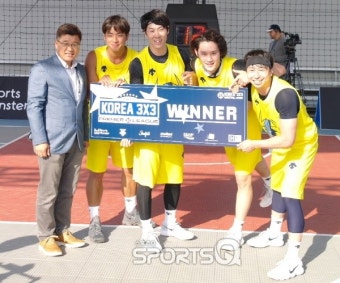 3x3 농구 프리미어리그 개막, 스탬피드 1R 우승... 박민수·방덕원·김민섭 ISE 2위