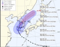 기상청 기상속보, '태풍 솔릭' 목포 부근 해상 위치... 충청도·제주도 태풍특보, 태풍피해 각별한 유의 요구