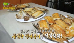 [TV컷Q] 2TV 생생정보 부산 자갈치시장 생선구이 맛집 소개...푸짐한 한상 시선강탈