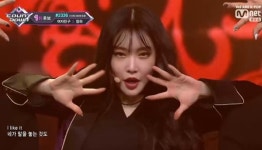 엠카운트다운 청하, 벌써 12시로 여자친구 꺾고 1위할까? 카리스마 넘치는 무대