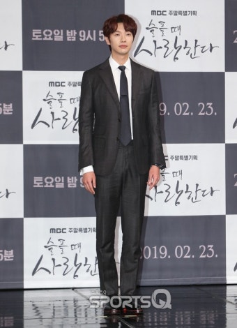 [포토Q] 지현우 '우수에 찬 눈빛 발사' (슬플 때 사랑한다 제작발표회)
