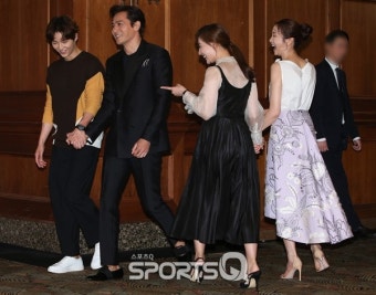 [스냅샷Q] 송중기-장동건, 여배우들을 시샘한 사연은? (아스달 연대기 제작발표회)