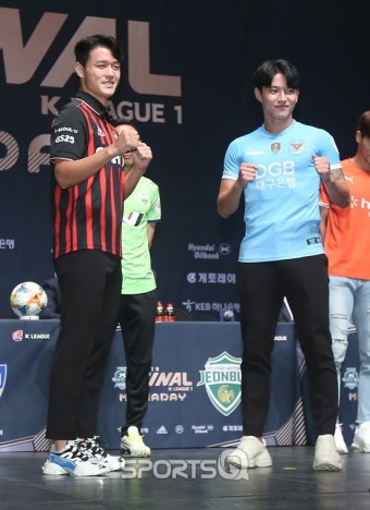 [포토Q] FC서울 주세종-대구 정승원 '좋은 시합하도록 하겠습니다'