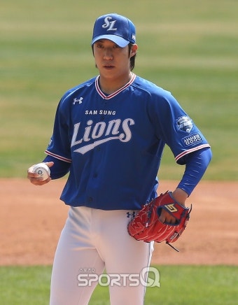 [포토Q] 삼성 원태인 '시범경기 선발 등판'