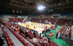 [포토Q] 4강 PO 4차전이 펼쳐진 삼산월드체육관