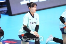 [포토Q] GS칼텍스 안혜진 '긴장감 가득'