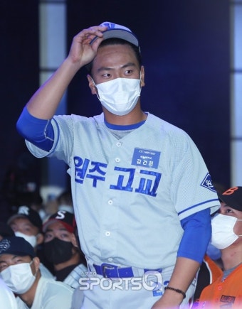 [포토Q] 키움 히어로즈 선택받은 원주고 김건희