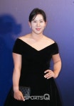 [포토Q] 홍지원 블랙 드레스로 우아하게