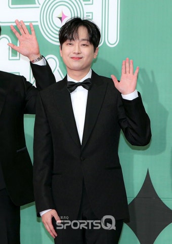 [포토Q] 이찬원 '연예대상 왔어요~'