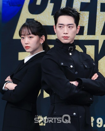 [포토Q] 서강준-진기주 '언더커버 하이스쿨 커플'