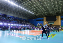 [포토Q] 춘천 호반체육관에서 펼쳐진 V-리그 별들의 잔치