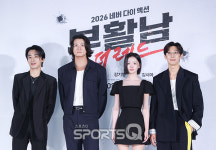[포토Q] 구교환-신승호-김시아-강기영 '네버 다이 액션 '부활남'의 주인공들'