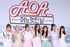 [S포토+] AOA 지민 초아 유나 혜정 민아 설현 찬미, AOA의 어느 멋진 날 파이팅~ (AOA의 어느 멋진 날)