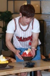 [S포토] 플레이제이, 방탄소년단이 먹을 빙수를 직접 세팅 (한위싱동타이)