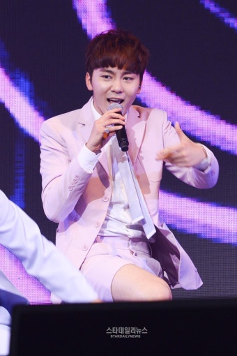 [S포토+] 세븐틴 승관, '카리스마 넘치는 무대' (세븐틴 기자간담회)
