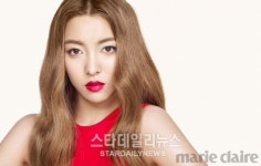 에프엑스 루나, 레드립·골드펄로 팔색조 매력 드러내