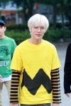 [S포토+] 몬스타엑스 민혁, '익스펙토 페트로눔 잘 쓸 것 같아' (뮤직뱅크 출근길)