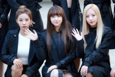 [S포토+] 우주소녀 여름-성소-보나, '시구왕과 함께' (뮤직뱅크 출근길)
