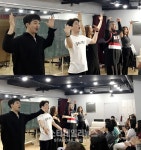 즉흥 뮤지컬 오늘 처음 만드는 뮤지컬, 오프라인 연습 현장 사진 공개
