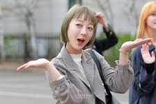 [S포토+] EXID 혜린, 탐스러운 매생이를 뽐내는 서혜린 (뮤직뱅크 출근길)