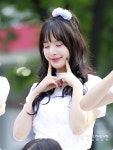 [S포토] 우주소녀 설아, 현정이 귀여움 실화냐 (뮤직뱅크 출근길)