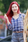 [S포토] 레드벨벳 조이, 하트 했수영 (뮤직뱅크 출근길)