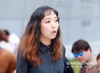 [S포토] 정인, 헤에~ (2018 S/S 헤라서울패션위크)