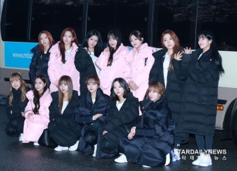 [S포토] 우주소녀, '완전체로 아육대 출근' (아육대 출근길)
