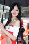 [S포토] 한나, 화사한 꽃미모~ (2018 슈퍼레이스)