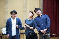 [S포토] 양승진-강은현-김철준, 환상 케미 자랑하며~  (피가로의 결혼 연습실공개)