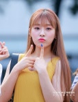 [S포토] 네온펀치 백아, 귀엽게 뿌우 (뮤직뱅크 출근길)
