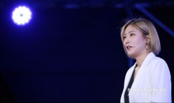 [S포토] 씬님, 강연에 나선 뷰티 크리에이터 씬님 (포카리 챌린지 틴페스타)