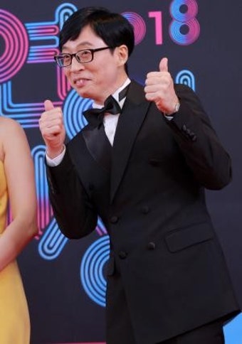[S포토] 유재석, '언제나 대상후보 1순위' (2018 KBS 연예대상)
